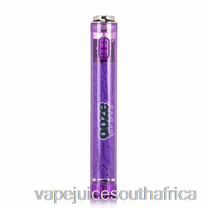 Vape Pods Ooze Slim 400Mah Clear 510 Vape Battery Ultra Purple